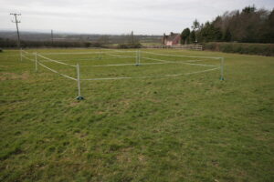 Pair of 8m by 8m Enclosures - 7 Posts