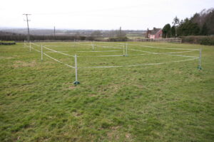 Three 8m by 8m Enclosures 10 Posts