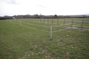 Adjacent 8m by 24m Enclosure. 5 Post + Stop End